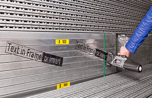 鋼架、網架結構噴碼——一機搞定，智能便捷！